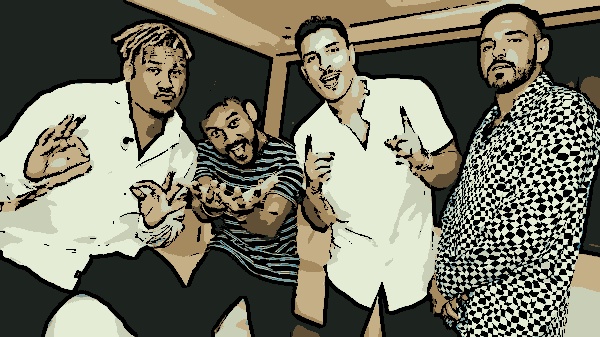 Niko Torres, Denis Pinhoti, Bruninho Amaral e Cal Makdisse formam a Fun7