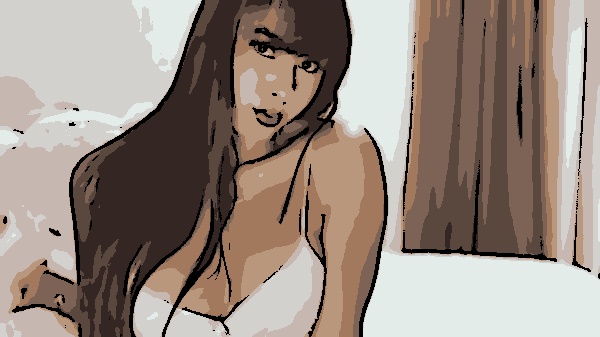 Direto do Tudo Pop: Ferveu! Juliana Bonde posa de camisola transparente(Reprodução/TudoPop)