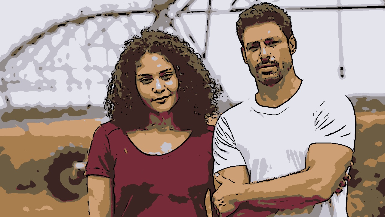 Direto do Tudo Pop: Terra e Paixão: Aline resiste às investidas de Caio(Reprodução/TudoPop)